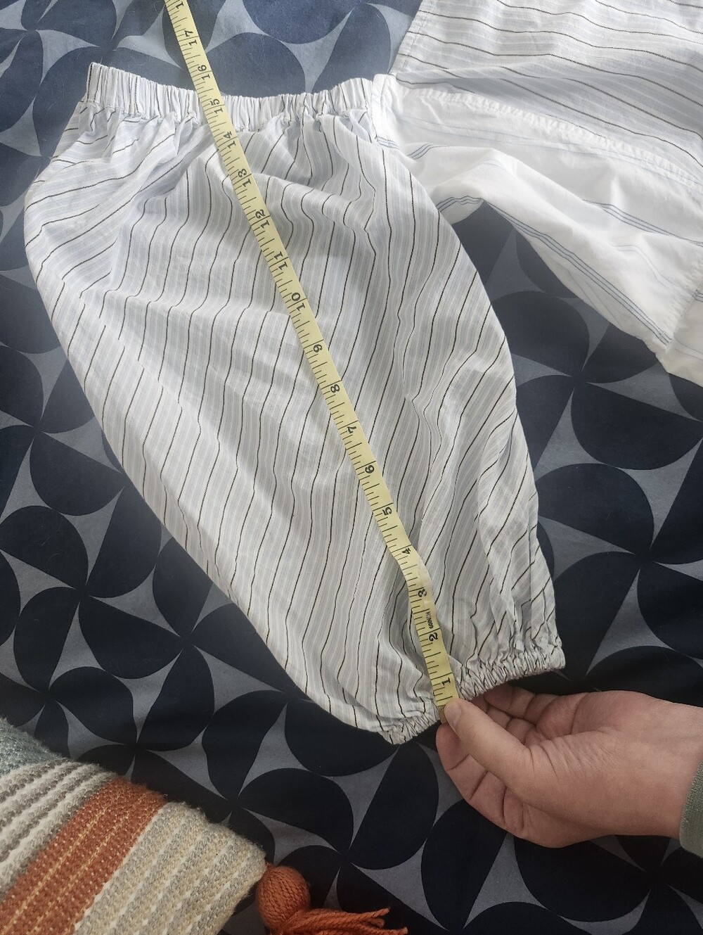 Ganni Striped Cotton Poplin Button Down Shirt - Picture 8 of 10